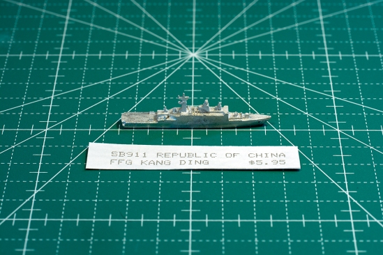 RoC Navy Kang Ding Frigate. 1/2400 Scale Model by Viking Forge