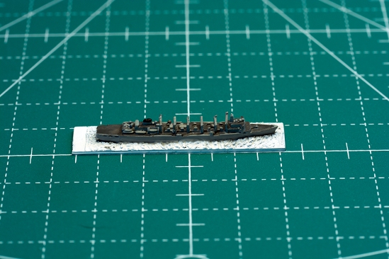1/6000 Scale U.S. Navy Sacramento Class Replenishment Oiler. Model by Figurehead