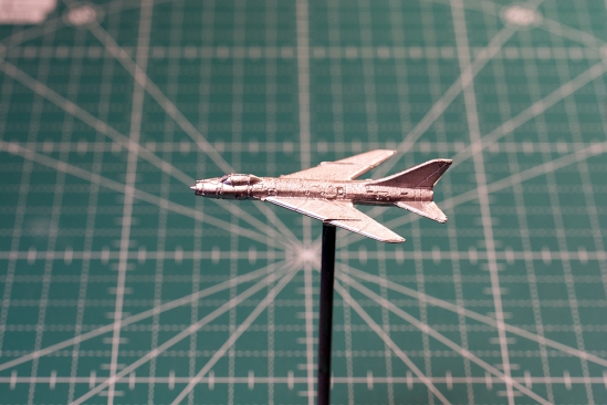 1/285 Scale SU-7. Model by Raiden Miniatures.